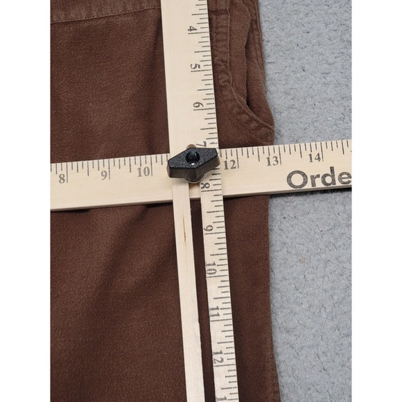 Vintage Davy Crockett Shirt Boys 4 Brown Fringe Lace Up Pioneer Costume 50s 60s - Picture 8 of 12